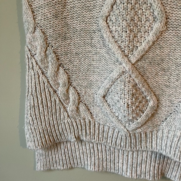 Rebecca Taylor Wool Cashmere Blend Sleeveless Turtleneck Sweater - Picture 3 of 12